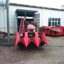 Three Rows Corn Harvesters With Silage Straw Recycling Self-Walking Corn Combine large