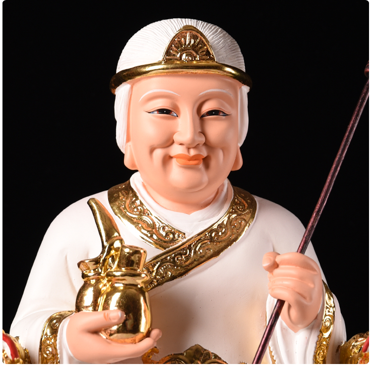 白老太太神像白仙保家仙像居家供奉四大家族像白老太爷太奶像树脂