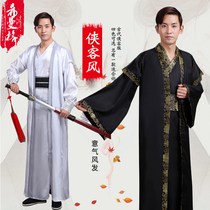 Graduation class clothing costume mens scholar Knight Hanfu photo studio photo warrior costume martial arts film and television performance talent