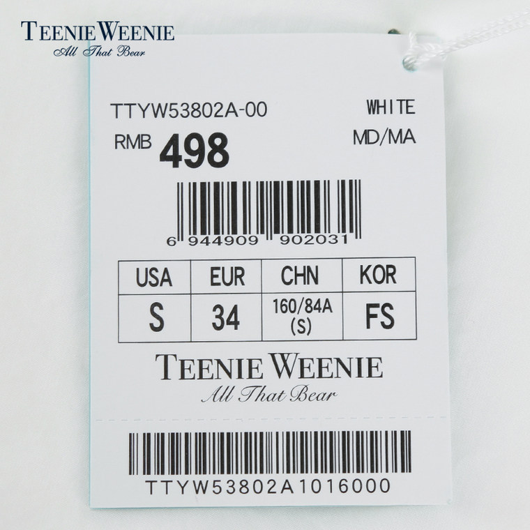 Teenie Weenie小熊2015专柜正品女装秋季休闲长袖衬衫TTYW53802A