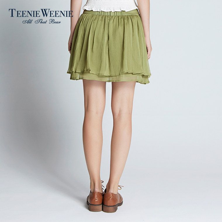 Teenie Weenie小熊2015专柜正品时尚经典休闲短裙TTWH53791Q