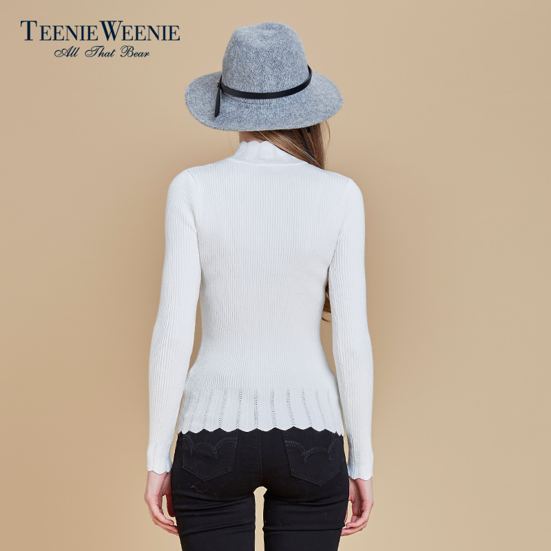 Teenie Weenie小熊2016专柜正品时尚女装针织打底衫TTKW68V93I产品展示图1