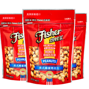 进口Fisher纷时乐蜂蜜花生