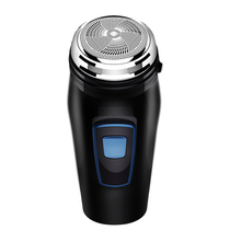 True man mens shaving razor Electric small portable beard knife Single round head shaver shaving knife