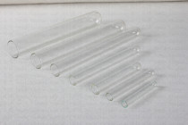 Glass test tube flat mouth round bottom test tube diameter 12 13 15 18 20 25 30mm can be customized