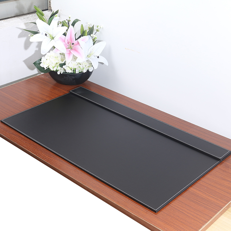 Desk pad Mouse pad Computer desk pad Writing desk pad Writing pad Oversized double-sided leather hard surface desk pad