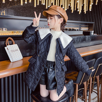 Girls' Cotton Clothes In 2022 New Foreign Gas Girls' Enlarged Cotton Clothes Children's Winter Cotton Jacket