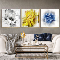 Bloom Nordic Living Room Decoration Painting Brief Beauty Flower Restaurant Wall Decoration Modern Sofa Hanging Painting Home Mural Painting