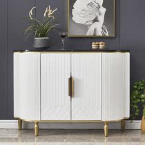 Modern minimalist living room partition Hyun Guan Cabinet Shoes Cabinet integrated into the family Large-capacity materia cabinet light and luxurious wind leaning against the wall dining side cabinet