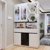 Minimalist modern fashion Partition Living Room Grilled Lacquered Entry Door Hall Cabinet Storage Room Hall Suxuan Cabinet Decorated Shoes Cabinet Wine Cabinet