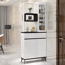 Small Household Type Genguan Partition Wine Cabinet Modern Minimalist Door Hall Screen Cabinet Double Sided Lockers Room Hall Cabinet Shoes Cabinet Ultra Slim