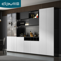 Diep Glass Wine Cabinet Modern Minima Home Dining Room Kitchen Dining Side Cabinet Sitting Room With Wall Tea Water Cabinet