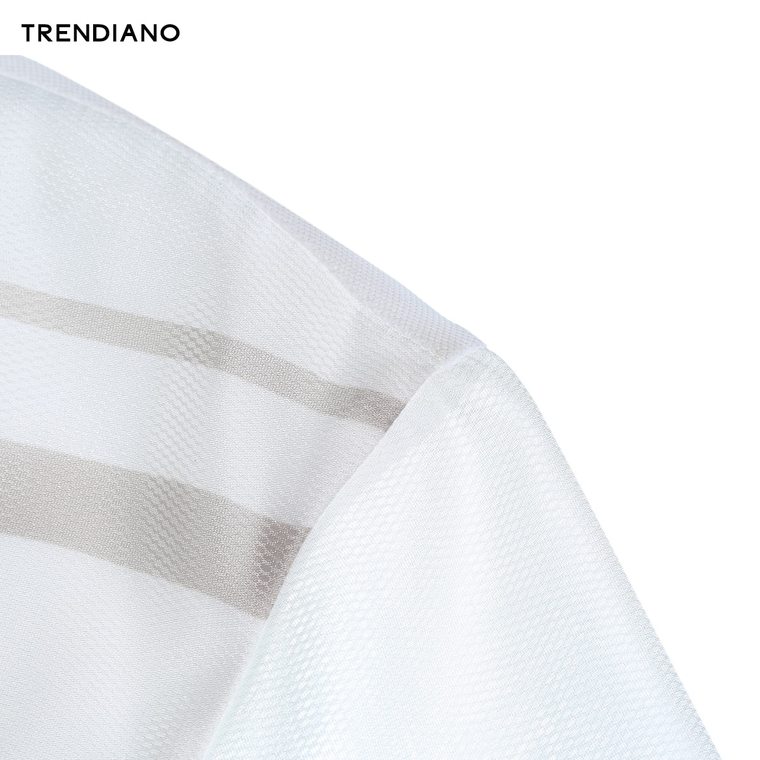 【多件多折】TRENDIANO条纹含棉短袖POLO衫3152020860