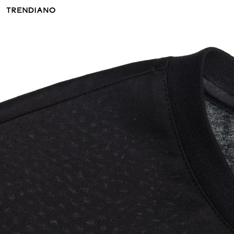 【新降5折】TRENDIANO纯棉印花拼接短袖T恤315202251P