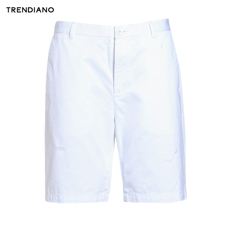 【多件多折】TRENDIANO纯棉直筒中腰休闲短裤3152061930