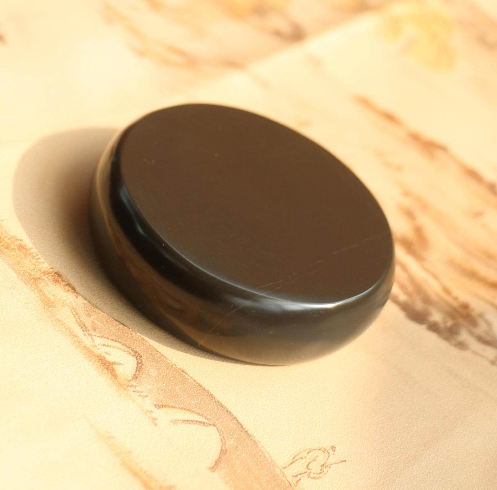 玄黄泗滨砭石热疗石spa热敷冰敷冷敷按摩能量石板刮痧按摩石热疗