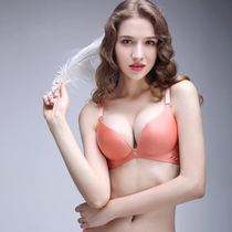 Mei Xi Di underwear Womens small breasts gather thin breathable summer micisty sexy marks bra without steel ring