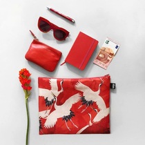 German LOQI fashion art environmental protection multi-purpose storage bag classification easy storage and finishing makeup wash bag large