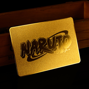 大王 火影忍者周边 金属闪卡片收藏 佐鼬佐鸣 日本万代动漫 金卡大王