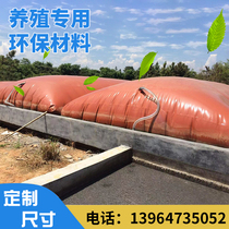 Digester Breeding farm Large red mud soft digester gas storage bag Rural household biogas environmental protection treatment equipment