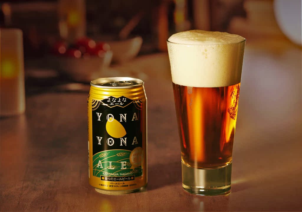 正品打折日本进口 地啤酒 YONA YONA ALE よ