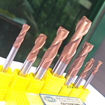 BBMJ HRC58 degree ancient bronze color tungsten steel milling cutter coated upright milling cutter 2 edged arm curved ocean window rolling cloth product