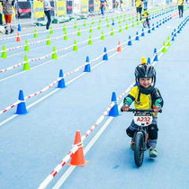 Childrens roller skating track telescopic rod Balance car competition training equipment Logo barrel sliding car roadblock rod obstacle