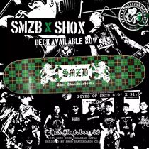 Wuhan legendary PUNK band SMZB SHOX cooperative board width 8 0