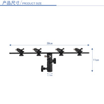Flash Base Four Lights Photographic Flash Bracket Reflective Umbrella Cider Fixed Bracket