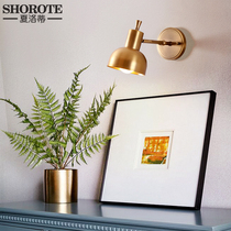 All copper wall lamp wall hanging painting lamp led Free mirror front lamp mirror cabinet special dressing table mirror lamp makeup lamp