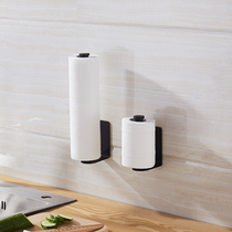 Kitchen Paper Towel Rack Free hanging rack Refreshing Film Home Roll Paper Preservation Bag Shelve Paper Rack containing shelf