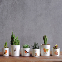 Let the child fall in love with the Cup of drinking water Nordic style cute healing system water Cup childrens water Cup three-dimensional animal small Cup