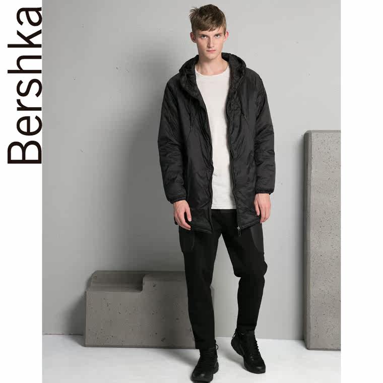 Bershka Bershka 天鹅绒束脚长裤 05365130