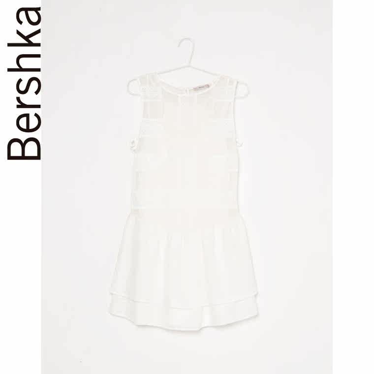 Bershka BSK 双层连衣裙 00537188