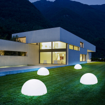 Outdoor Landscaping Lawn Shine Hemisphere Light Solar Patio Lights Landscape Garden Arrangement Decoration Styling Lamps