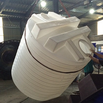 New imported PE material 5000L dosing box anti-aging thickening 5 tons flat bottom chemical liquid admixture mixing tank