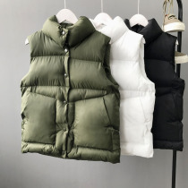 Brand Discount Store 2019 Winter New Korean bf Wind Joker Thickened Short Cotton Vest Women Down Cotton Clothes