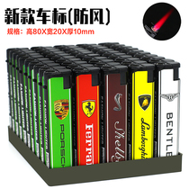 50 pcs a box of windproof lighters manufacturers ordinary home hotel disposable lighters open flame advertising custom