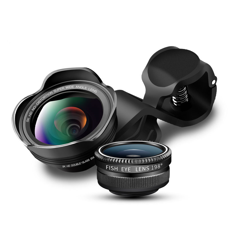 领取80元优惠券-抖音广角手机镜头微距鱼眼套