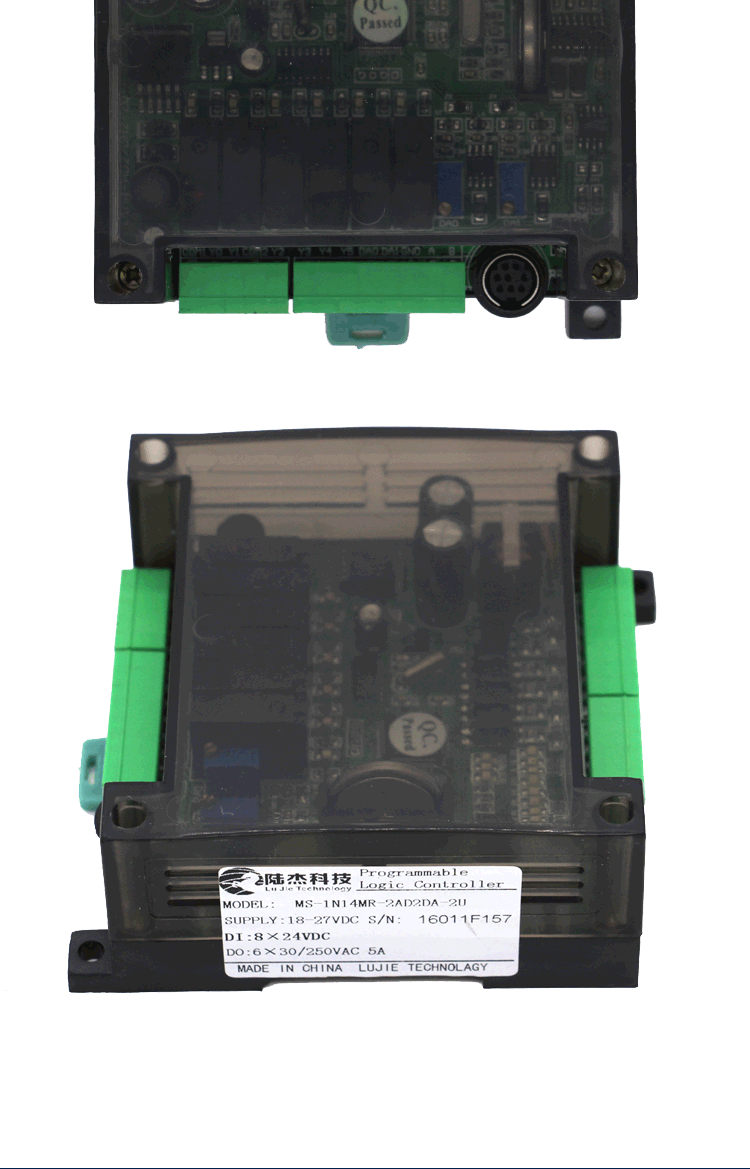 国产三菱PLC工控板控制器FX1/2N-14MT脉冲输出驱动步进伺服模拟量 三菱,PLC,工控板