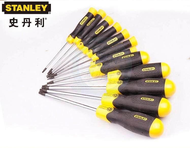 史丹利梅花改锥 花形螺丝刀 中孔花型批头 带孔梅花六角匙 起子