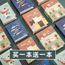 Memorial book Couple record love album Creative net red best friend homemade hand-painted memoir Simple storage book