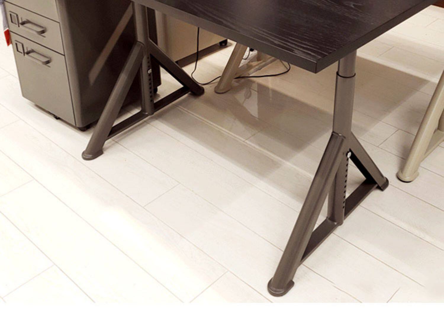 宜家代购ikea伊朵森简约可升降电脑桌书桌办公桌学习桌书房写字台