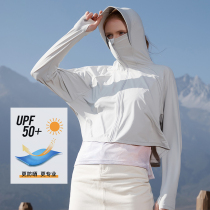 2021 New Ice Silk sunscreen coat women Summer thin UV protection breathable outdoor sports skin coat women