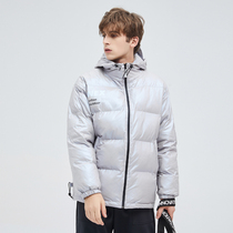 2020 new outdoor cotton clothing male winter machine tide-wind printed cotton clothing windproof and warm and loose hiking jacket