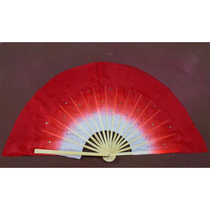 Real Silk Dance Fan Bifacial Real Silk Fan Test Class Performance Practice Jiaju Seedlings Song Square Dance Opening Dance Fan