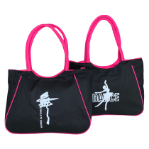 Dance Bag Dancing Bag Black Woman Single Shoulder Back Handheld Latin Yoga Fitness Square Dance Bodybuilding Beauty dance folk dance