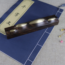 Black Purple Sandalwood Solid Wood Pens town ruler brass Town paper pressed paper wood Town Zen-shaped book Town Single Town Red wood Calligraphy