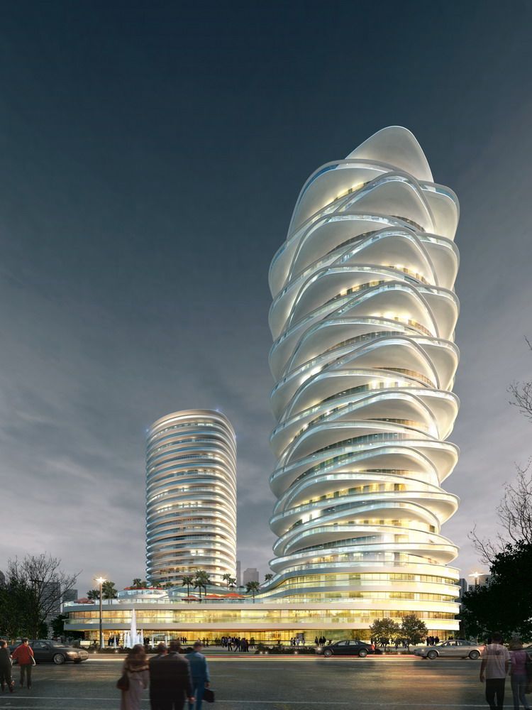 建筑设计 建筑表现psd及3d模型 3)本素材所有项目图片均在下面的样图