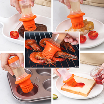 Japan KM silicone oil brush Kitchen oil brush Barbecue brush High temperature baking oil brush Extrusion oil brush